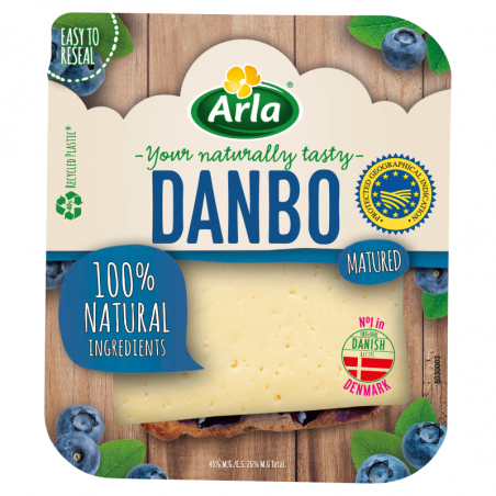 Arla Danbo dánský plátkový sýr 150g