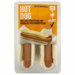 Hot Dog se sýrem 2ks